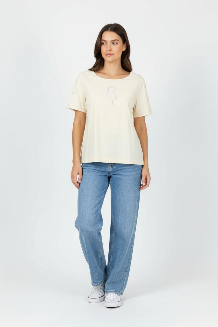 Blouse Jaune - Taille S/36 de la marque Karl Marc John | PARAD89857 - Vendu par Paradigme - Image 1