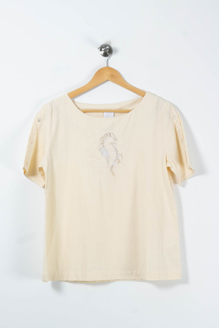 Blouse Jaune - Taille S/36 de la marque Karl Marc John | PARAD89857 - Vendu par Paradigme - Image 2