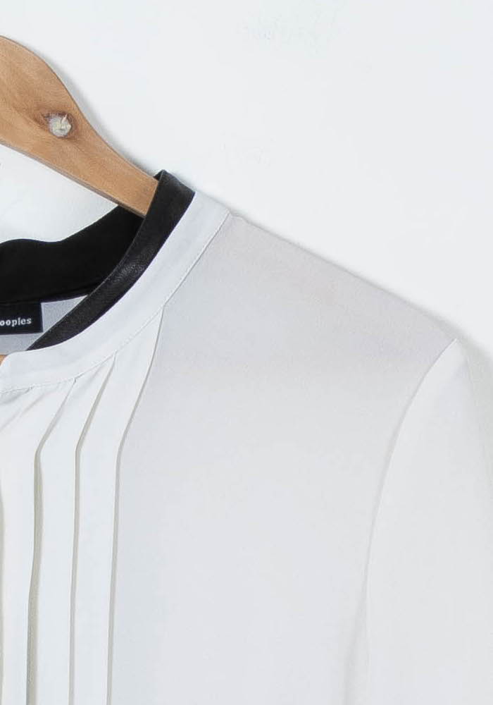 Robe Courte Noire et Blanche - Taille L/40 de la marque The Kooples | PARAD89858 - Vendu par Paradigme - Image 3