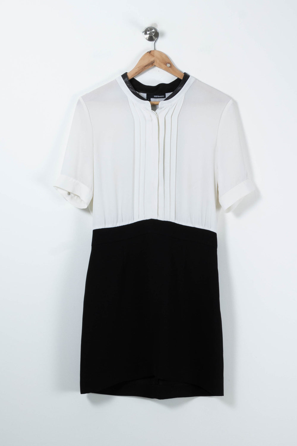 Robe Courte Noire et Blanche - Taille L/40 de la marque The Kooples | PARAD89858 - Vendu par Paradigme - Image 2