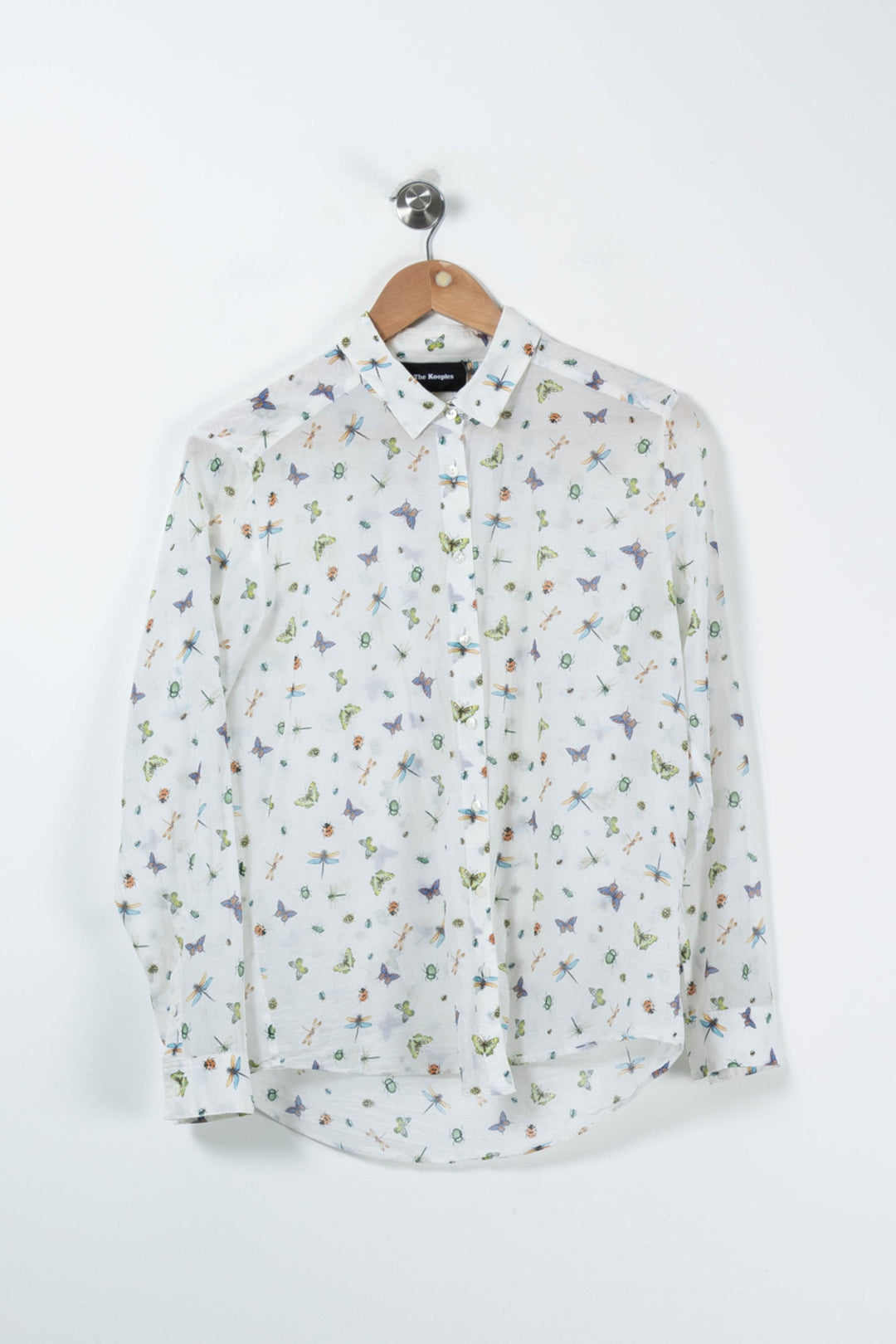 Chemise Imprimée Blanche - Taille S/36 de la marque The Kooples | PARAD89860 - Vendu par Paradigme - Image 2