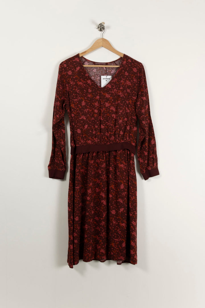 Robe Midi Bordeaux - Taille M/38 de la marque Comptoir des Cotonniers | PARAD89874 - Vendu par Paradigme - Image 2