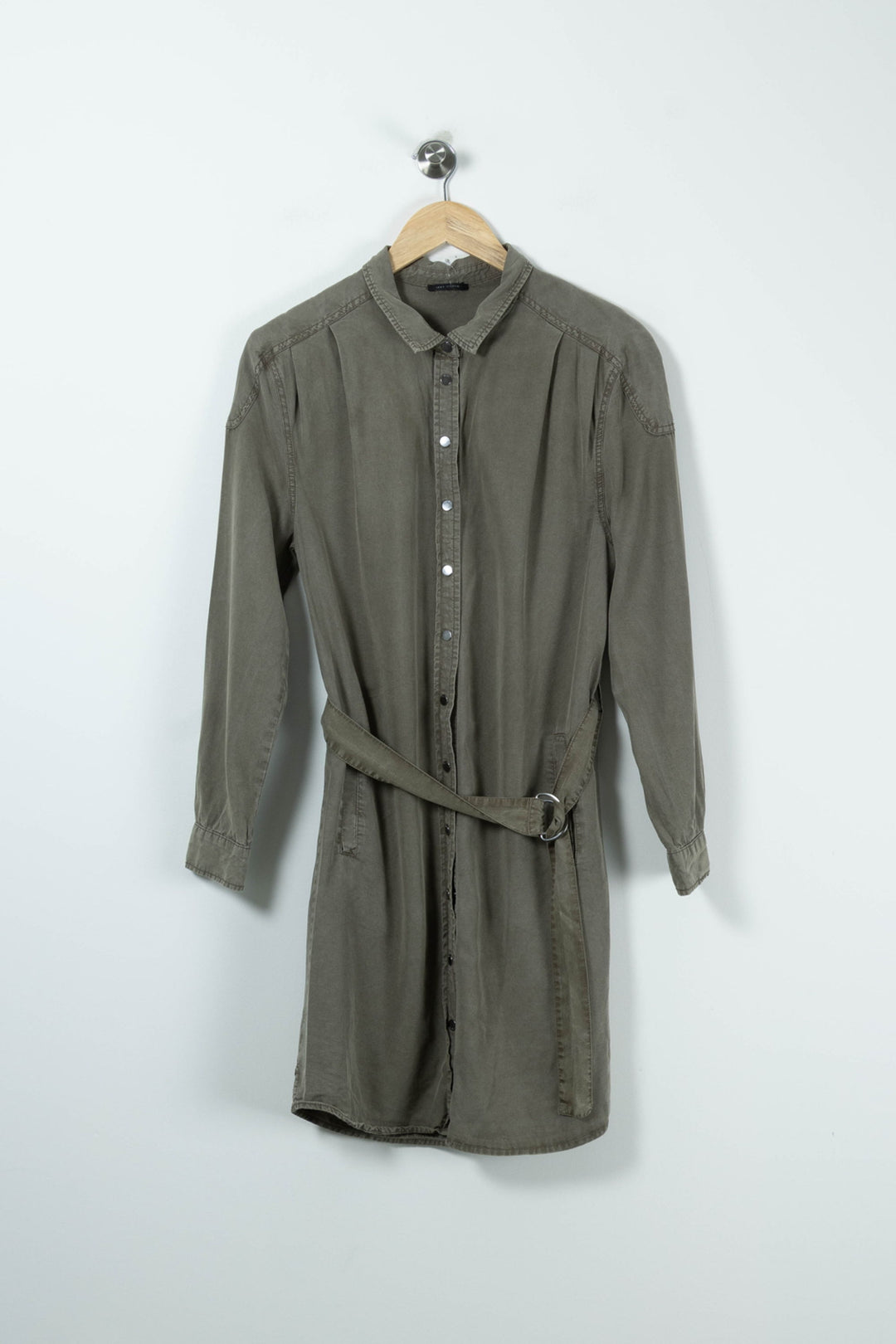 Robe Chemise Verte - Taille S/36 de la marque IKKS | PARAD89879 - Vendu par Paradigme - Image 2