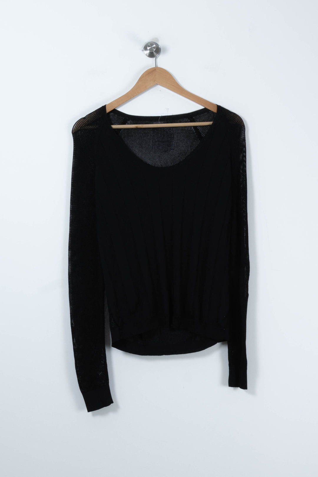 Pull Noir - Taille M/38 de la marque IKKS | PARAD89880 - Vendu par Paradigme - Image 2