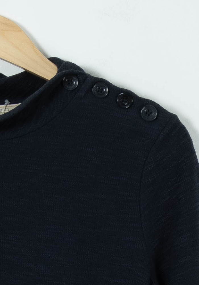 Robe Pull Bleue - Taille M/38 de la marque Sessùn | PARAD89881 - Vendu par Paradigme - Image 3