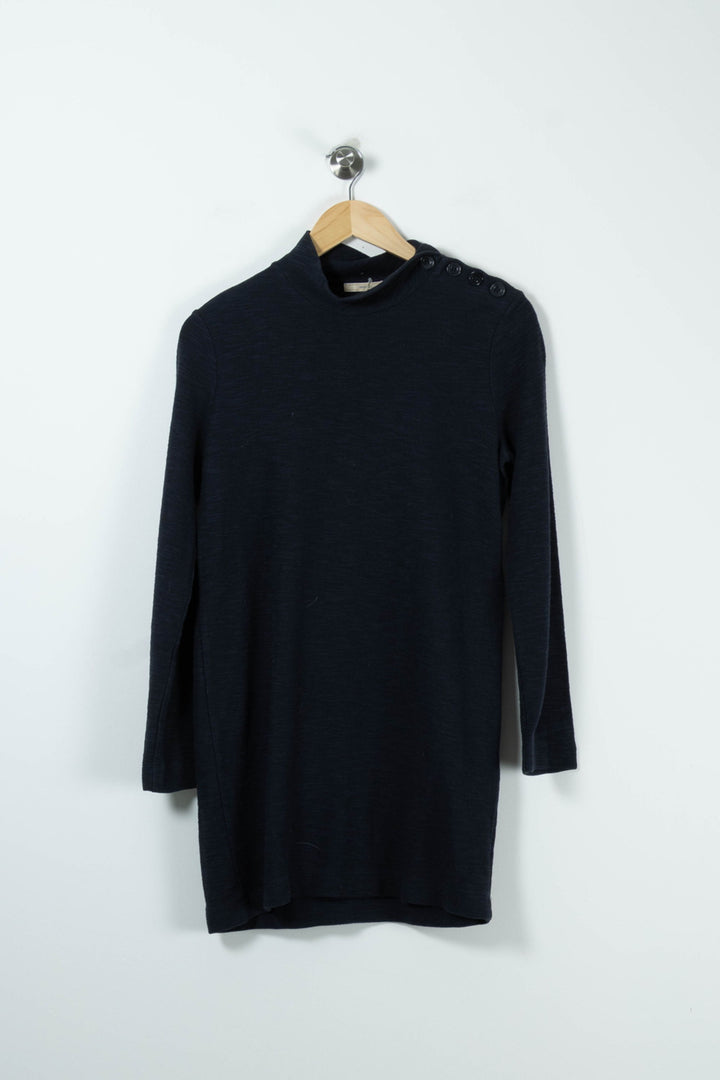 Robe Pull Bleue - Taille M/38 de la marque Sessùn | PARAD89881 - Vendu par Paradigme - Image 2