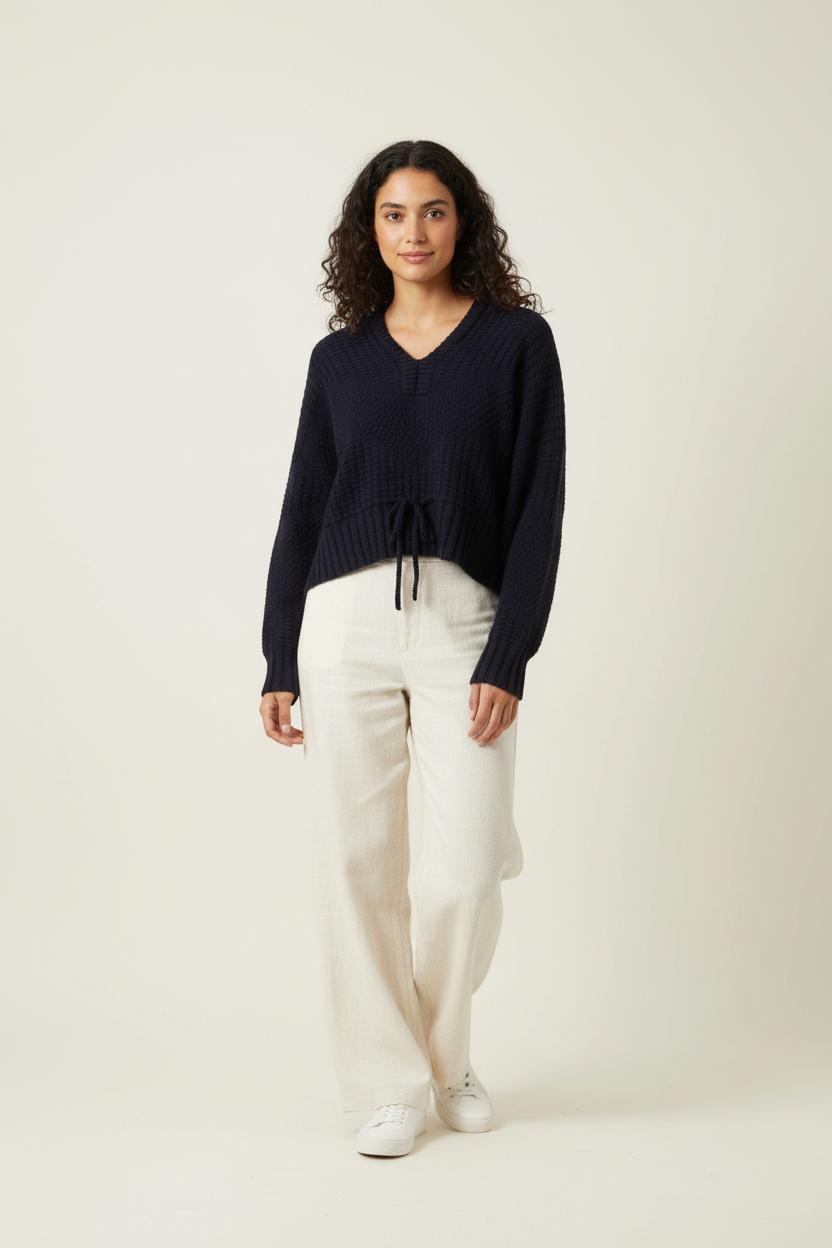 Pull Bleu - Taille XS/34 de la marque ba&sh | PARAD89895 - Vendu par Paradigme - Image 1