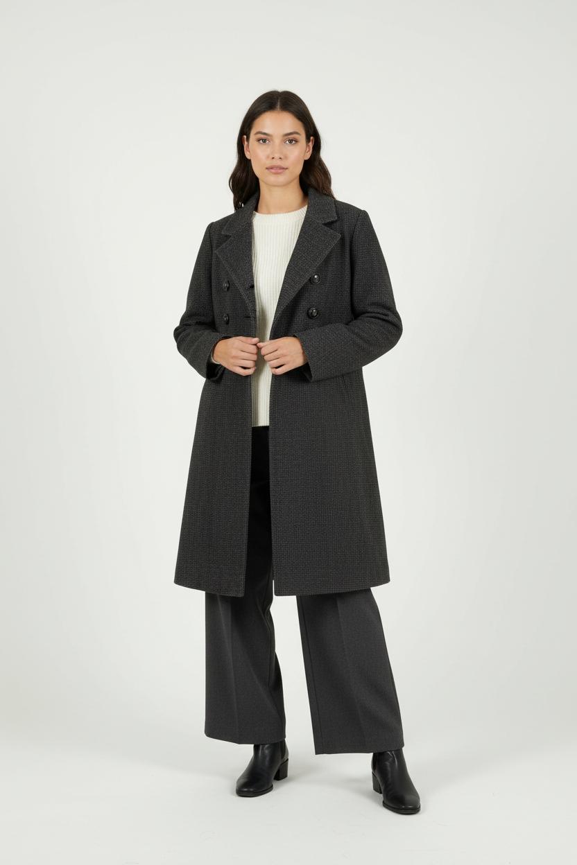 Manteau Gris - Taille S/36 de la marque Comptoir des Cotonniers | PARAD89898 - Vendu par Paradigme - Image 1