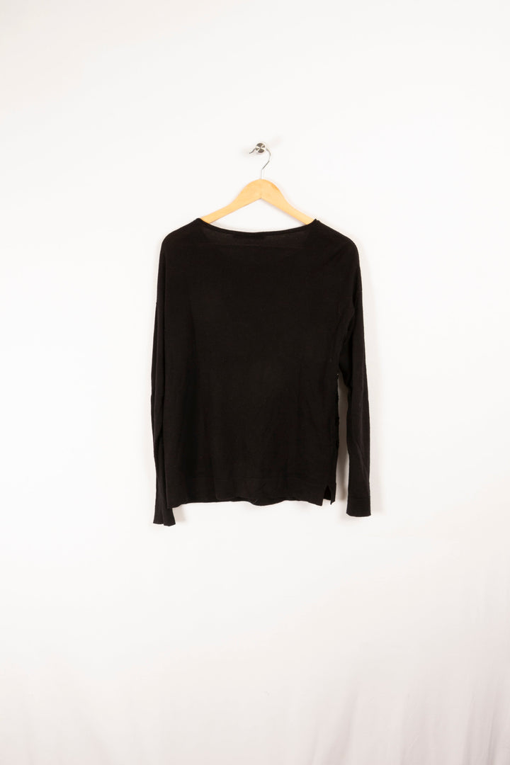Schwarzer Pullover – Größe M/38