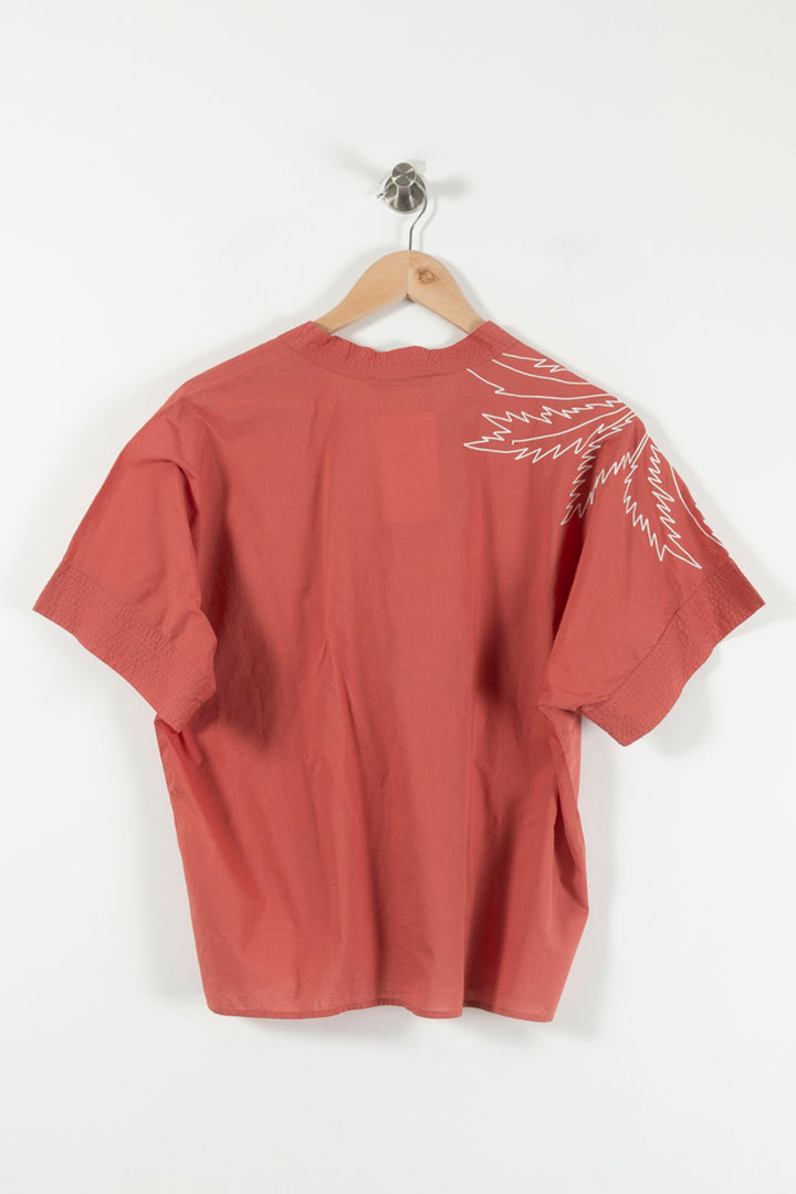 Blouse Rose - Taille S/36 de la marque La Fée Maraboutée | PARAD89906 - Vendu par Paradigme - Image 4