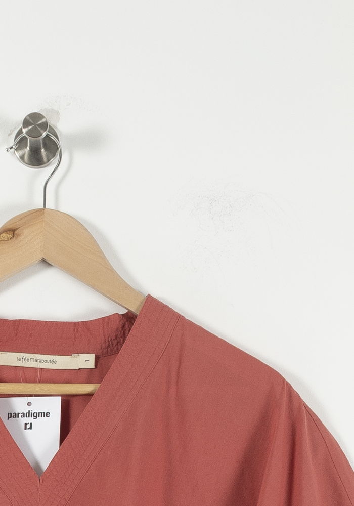 Blouse Rose - Taille S/36 de la marque La Fée Maraboutée | PARAD89906 - Vendu par Paradigme - Image 3