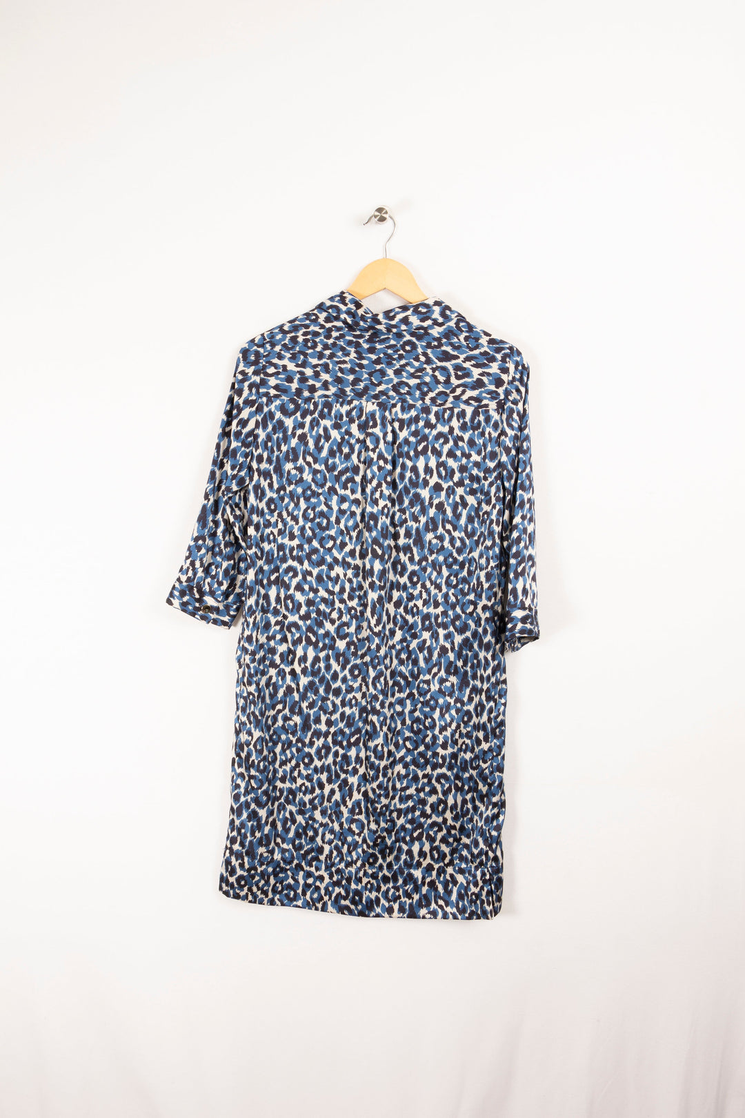 Robe à motifs bleus et blancs - S / 36