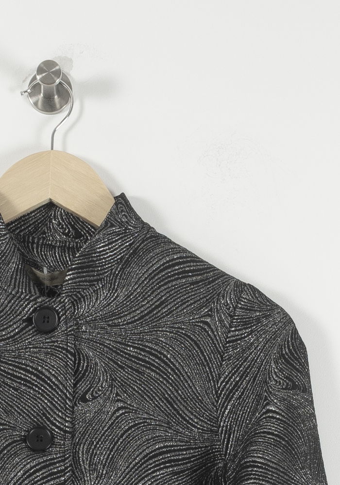 Veste Grise - Taille S/36 de la marque La Fée Maraboutée | PARAD89910 - Vendu par Paradigme - Image 3