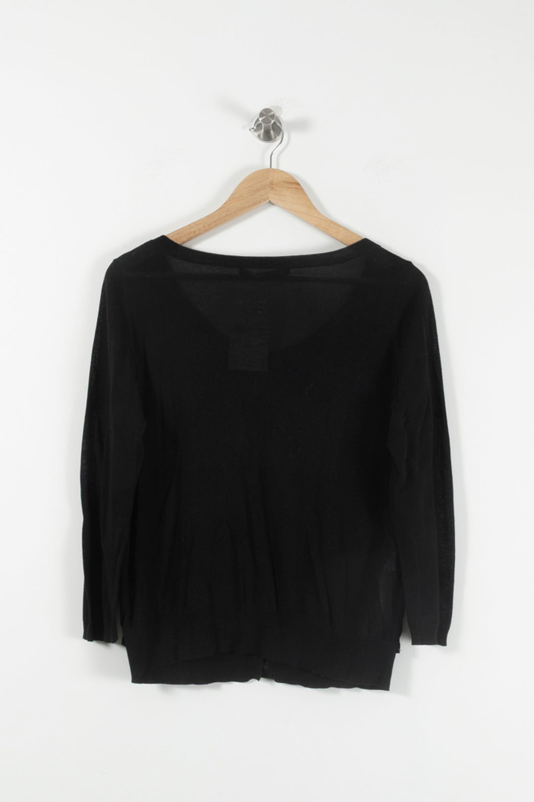 Cardigan Noir et Blanc - Taille L/40 de la marque Comptoir des Cotonniers | PARAD89914 - Vendu par Paradigme - Image 4