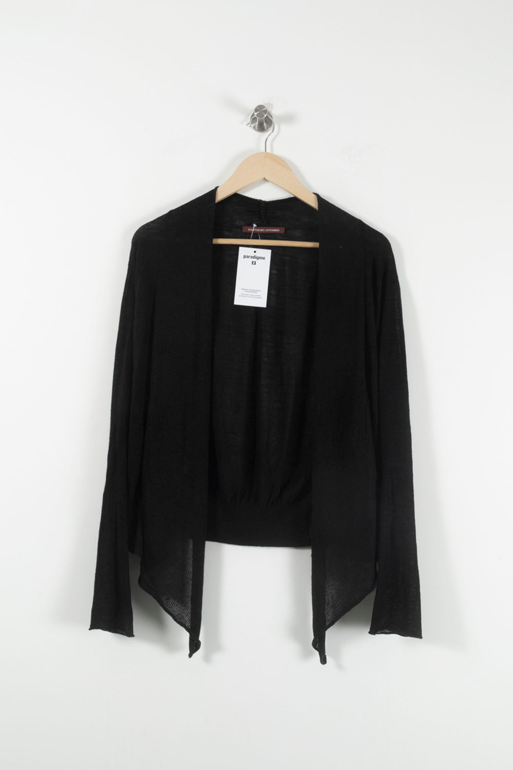 Cardigan Noir - Taille S/36 de la marque Comptoir des Cotonniers | PARAD89916 - Vendu par Paradigme - Image 2