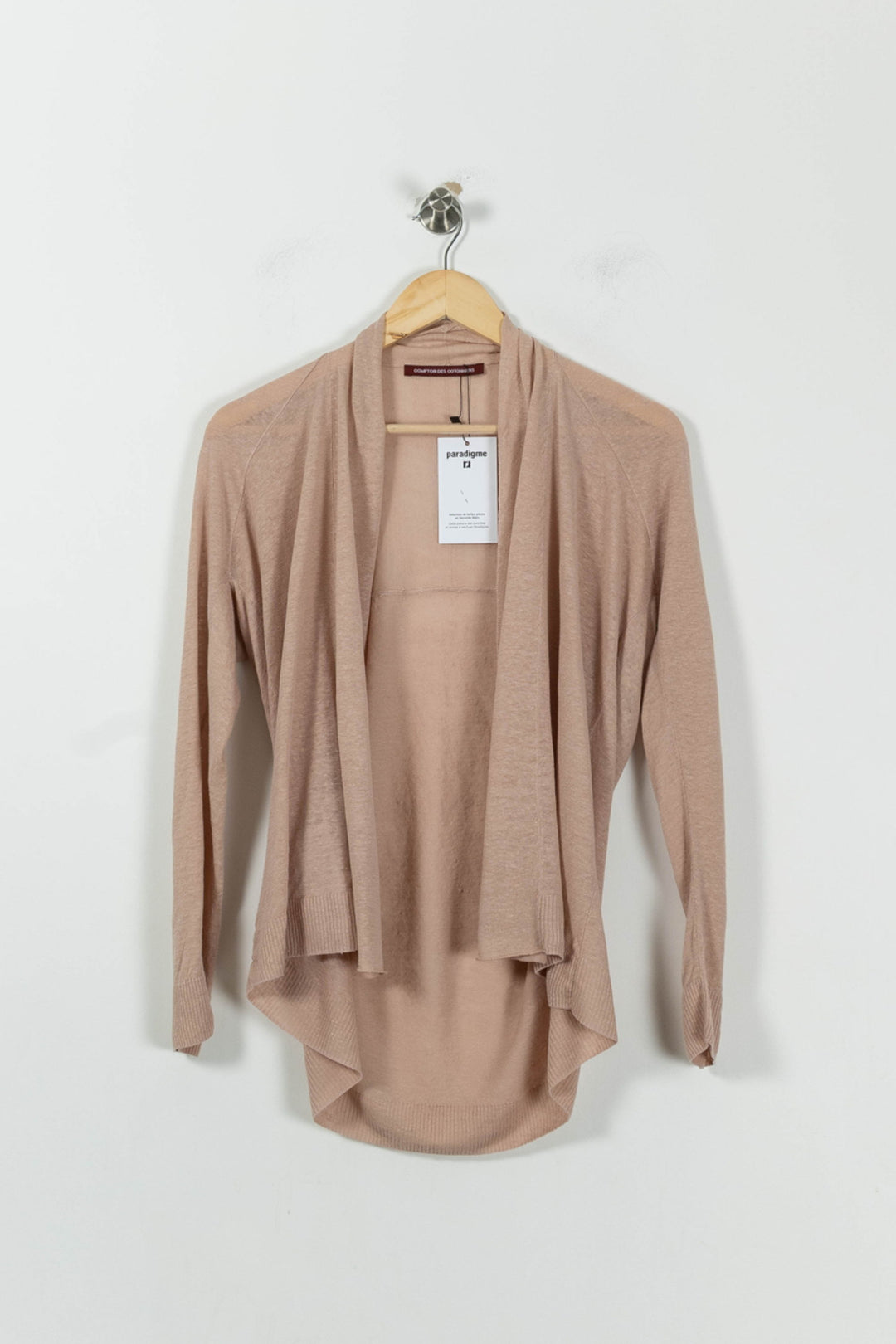 Cardigan Rose - Taille M/38 de la marque Comptoir des Cotonniers | PARAD89920 - Vendu par Paradigme - Image 2