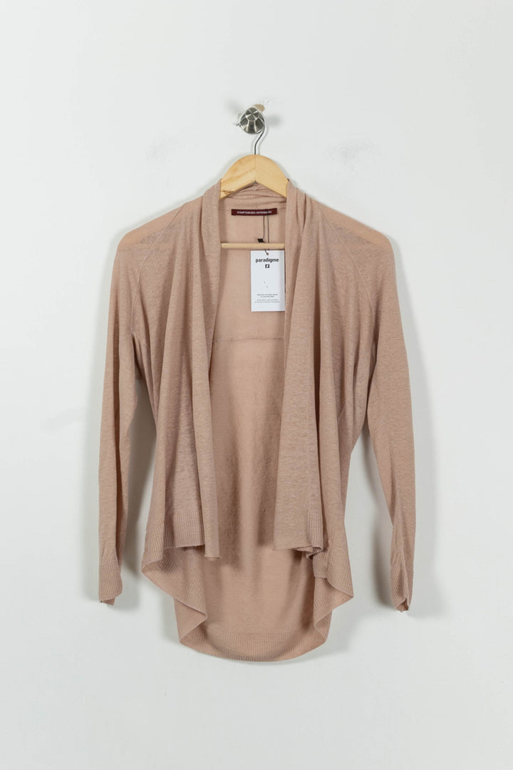 Cardigan Rose - Taille M/38 de la marque Comptoir des Cotonniers | PARAD89920 - Vendu par Paradigme - Image 2