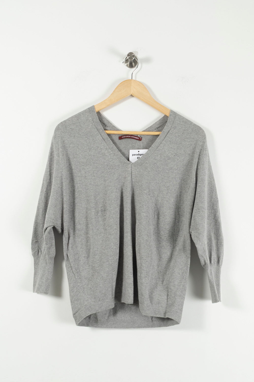 Pull Gris - Taille M/38 de la marque Comptoir des Cotonniers | PARAD89926 - Vendu par Paradigme - Image 2