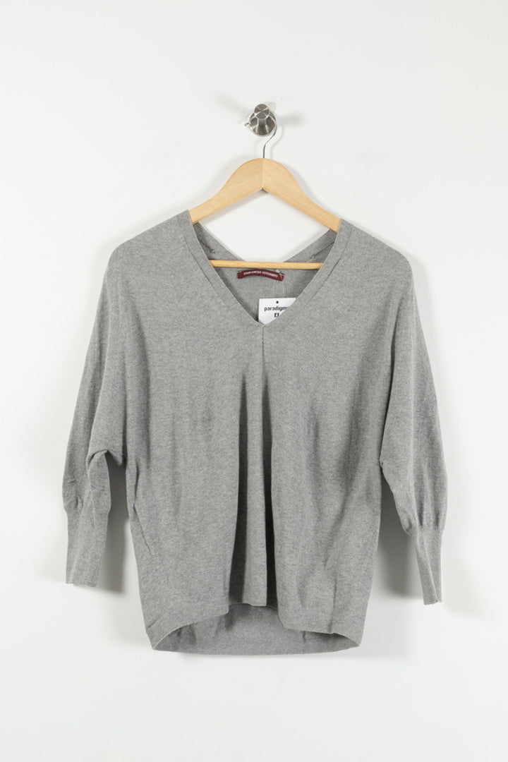 Pull Gris - Taille M/38 de la marque Comptoir des Cotonniers | PARAD89926 - Vendu par Paradigme - Image 2