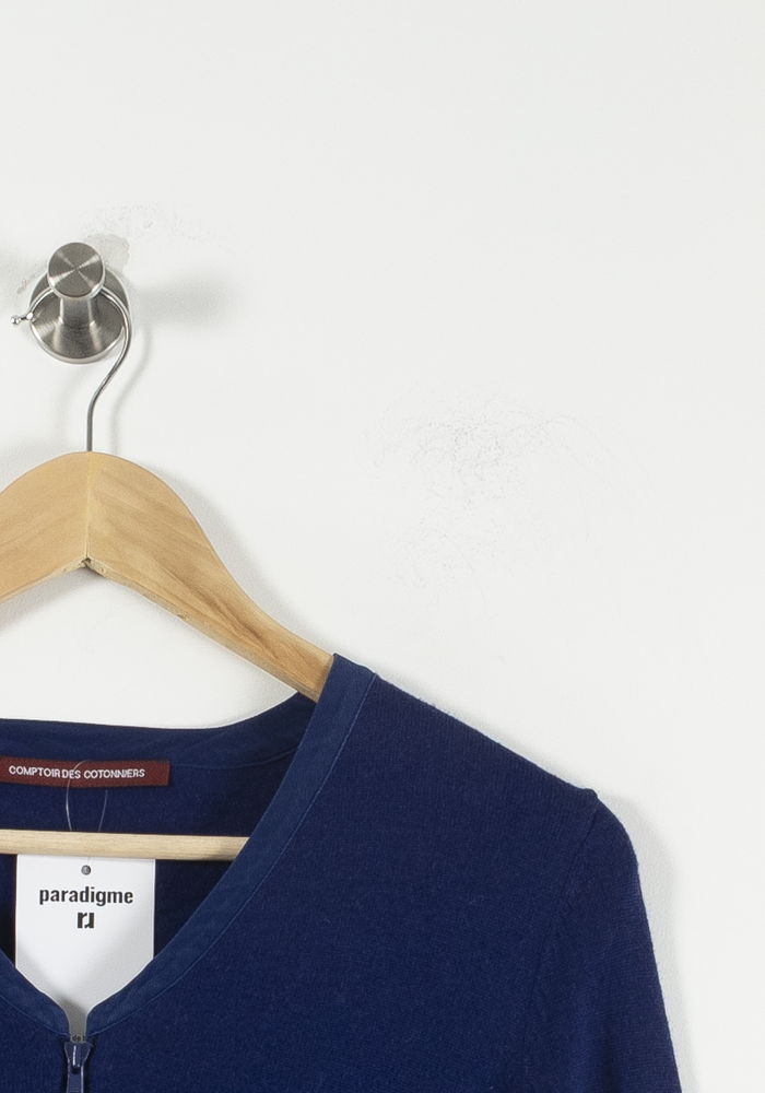Gilet Bleu - Taille M/38 de la marque Comptoir des Cotonniers | PARAD89930 - Vendu par Paradigme - Image 3
