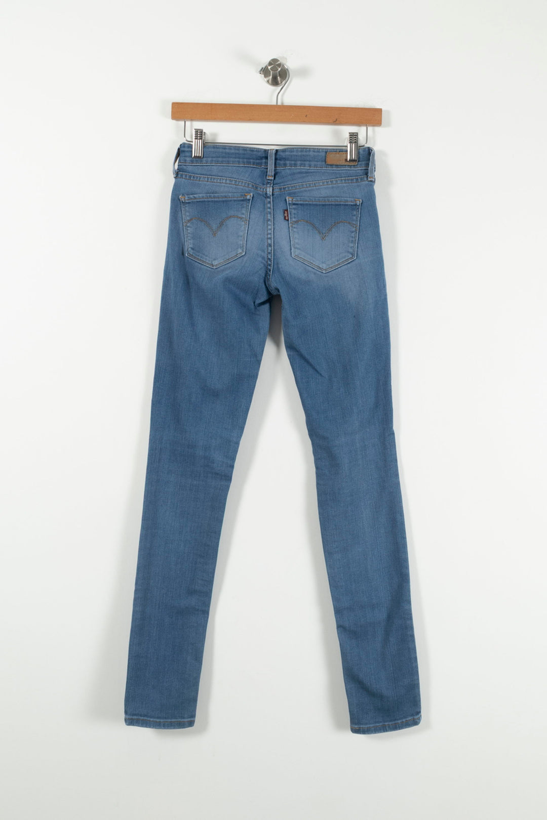 Jean Slim Bleu - Taille XS/34 de la marque Levi's | PARAD89933 - Vendu par Paradigme - Image 4