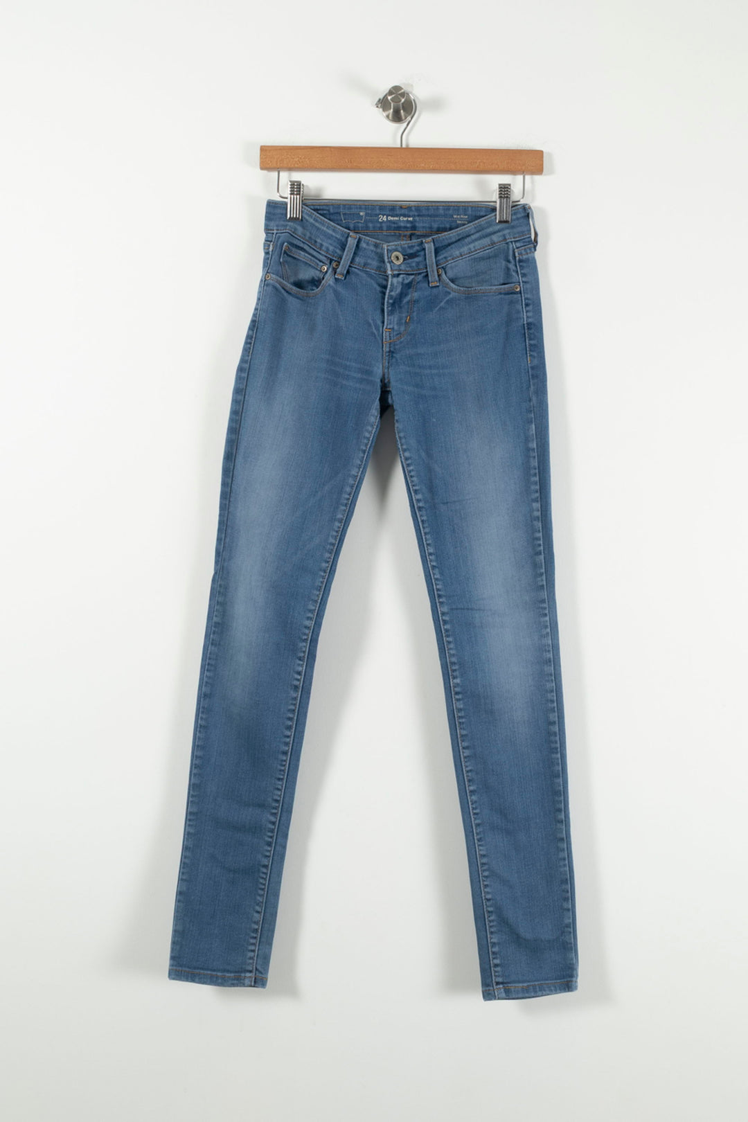 Jean Slim Bleu - Taille XS/34 de la marque Levi's | PARAD89933 - Vendu par Paradigme - Image 2