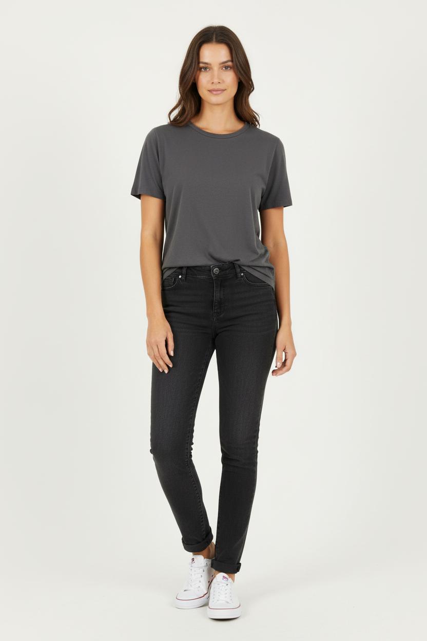 Jean Noir - Taille M/38 de la marque I.Code | PARAD89935 - Vendu par Paradigme - Image 1