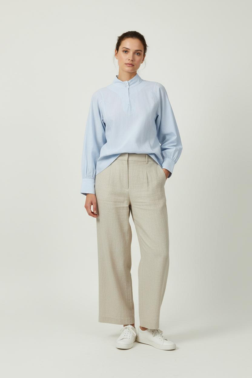 Blouse Bleue - Taille M/38 de la marque La Fée Maraboutée | PARAD89942 - Vendu par Paradigme - Image 1