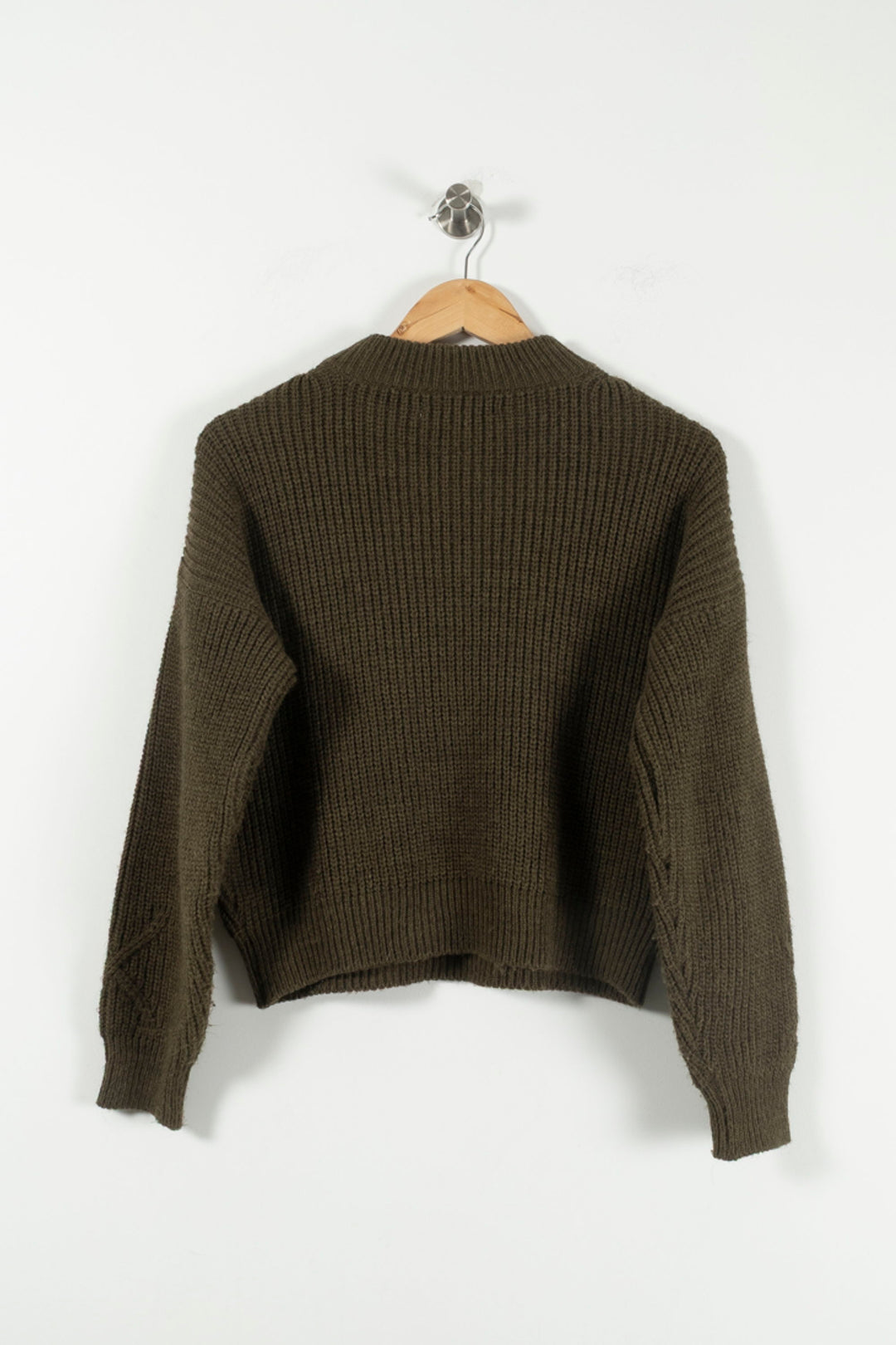 Pull Vert - Taille XS/34 de la marque La Fée Maraboutée | PARAD89944 - Vendu par Paradigme - Image 4