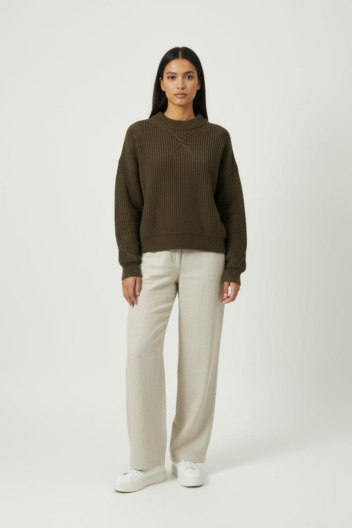 Pull Vert - Taille XS/34 de la marque La Fée Maraboutée | PARAD89944 - Vendu par Paradigme - Image 1