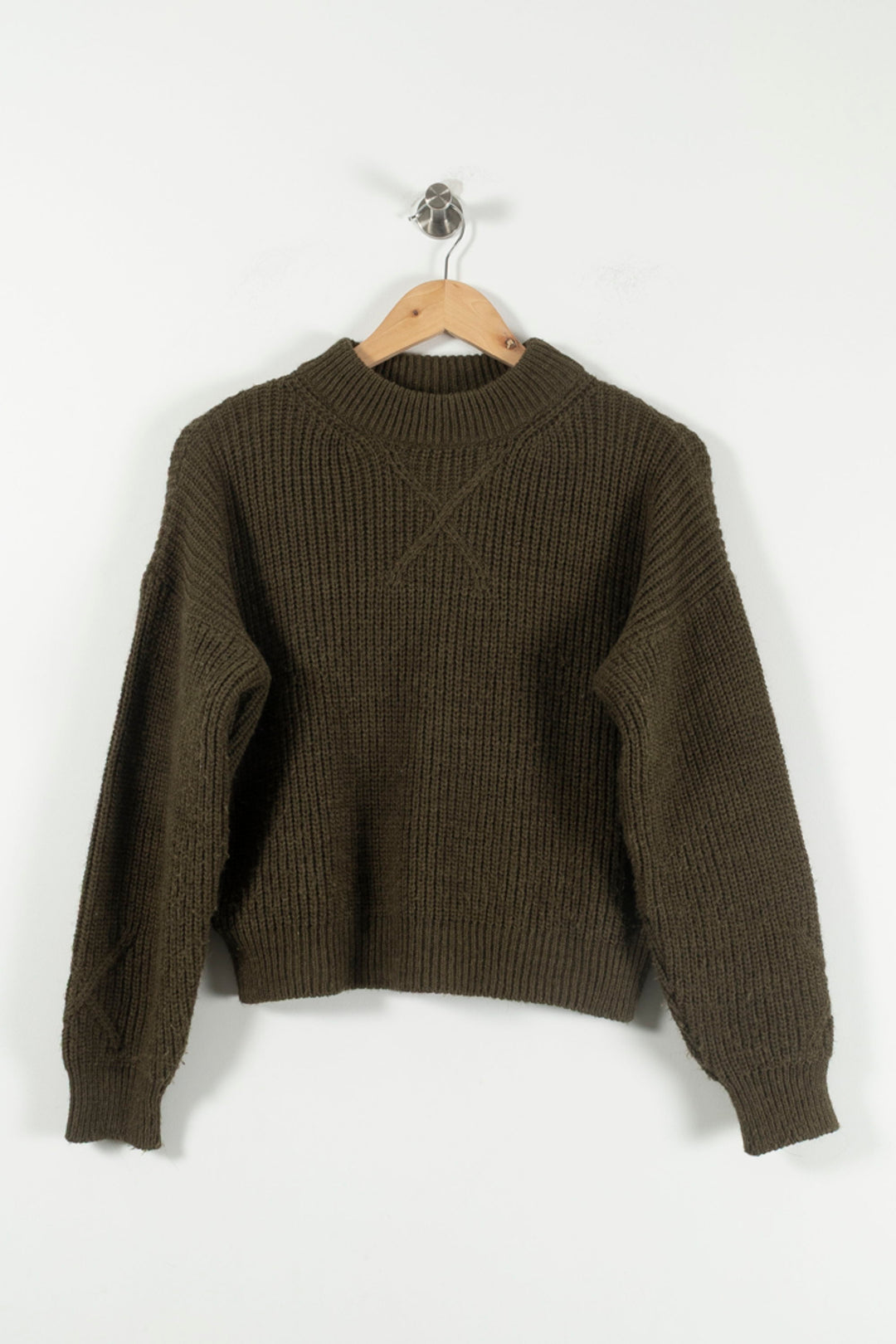 Pull Vert - Taille XS/34 de la marque La Fée Maraboutée | PARAD89944 - Vendu par Paradigme - Image 2