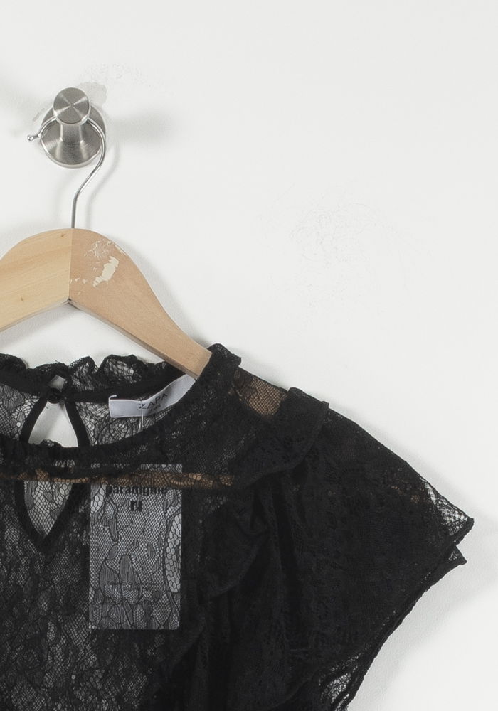 Blouse Noire - Taille XS/34 de la marque ZAPA | PARAD89949 - Vendu par Paradigme - Image 3