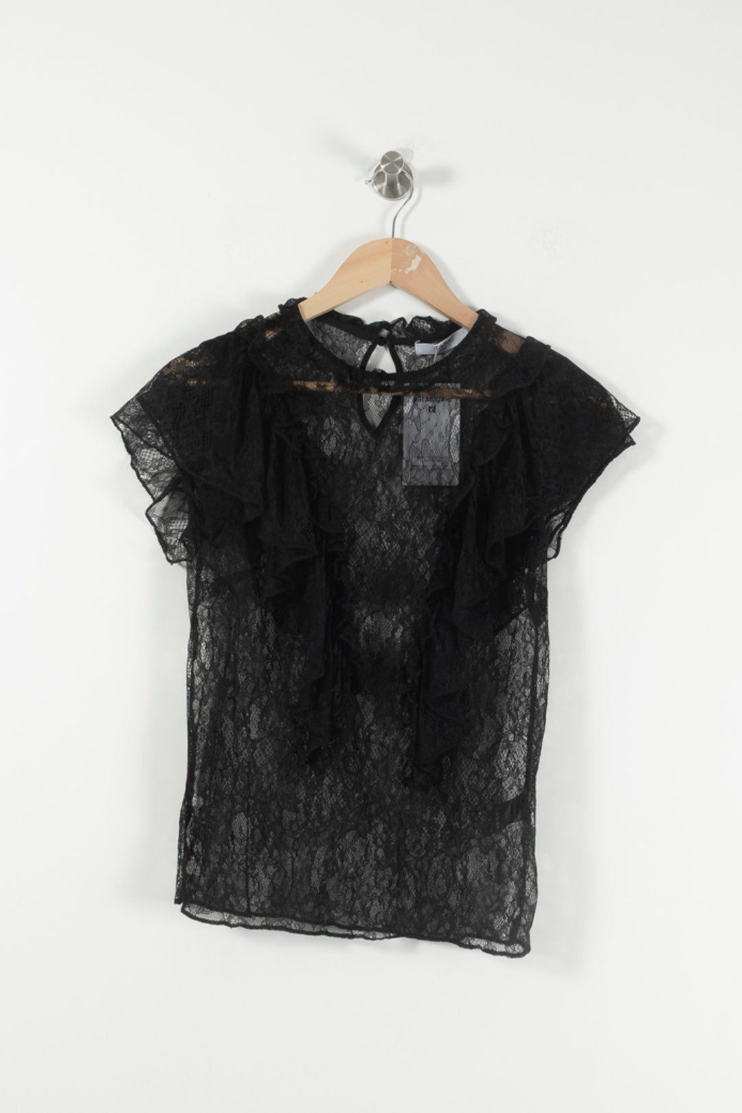 Blouse Noire - Taille XS/34 de la marque ZAPA | PARAD89949 - Vendu par Paradigme - Image 2