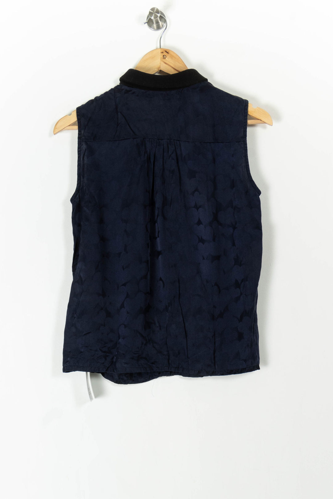 Chemisier Sans Manches Bleu et Noir - Taille M/38 de la marque Madam Paris | PARAD89961 - Vendu par Paradigme - Image 4