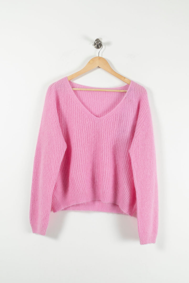 Pull Rose - Taille M/38 de la marque Imprevu | PARAD89964 - Vendu par Paradigme - Image 4