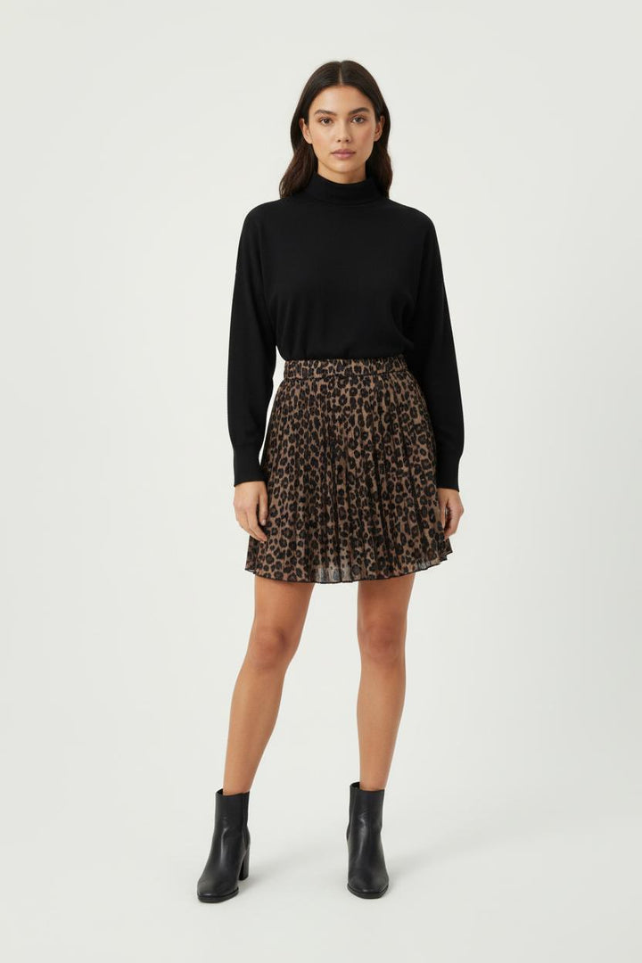 Jupe Plissée Marron et Noir - Taille T.U. de la marque Petite Mendigote | PARAD89973 - Vendu par Paradigme - Image 1