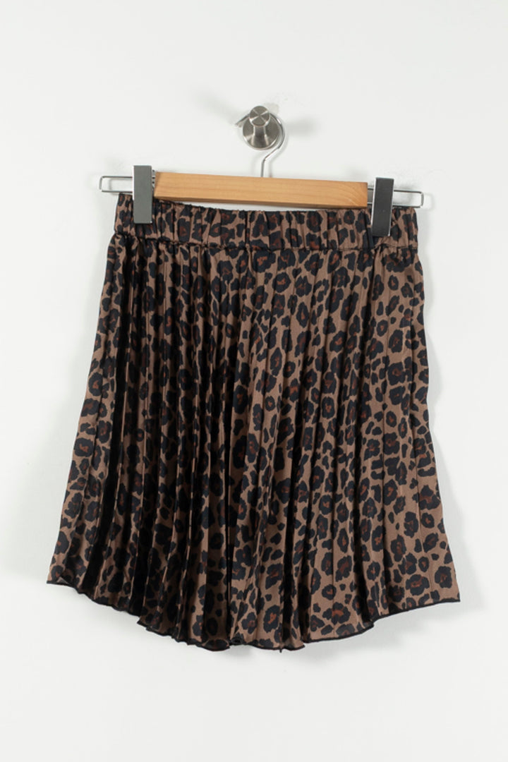 Jupe Plissée Marron et Noir - Taille T.U. de la marque Petite Mendigote | PARAD89973 - Vendu par Paradigme - Image 2