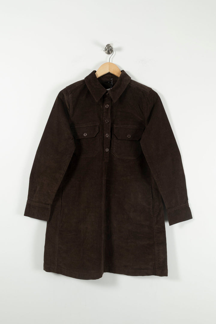 Robe Chemise Marron - Taille T.U. de la marque Petite Mendigote | PARAD89975 - Vendu par Paradigme - Image 2
