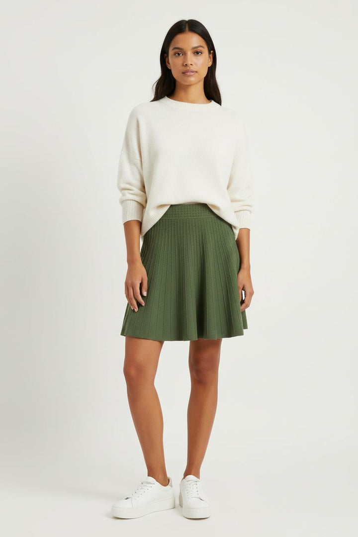 Jupe Plissée Verte - Taille T.U. de la marque Petite Mendigote | PARAD89976 - Vendu par Paradigme - Image 1