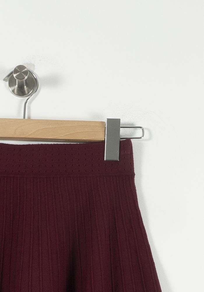 Jupe Plissée Bordeaux - Taille T.U. de la marque Petite Mendigote | PARAD89977 - Vendu par Paradigme - Image 3