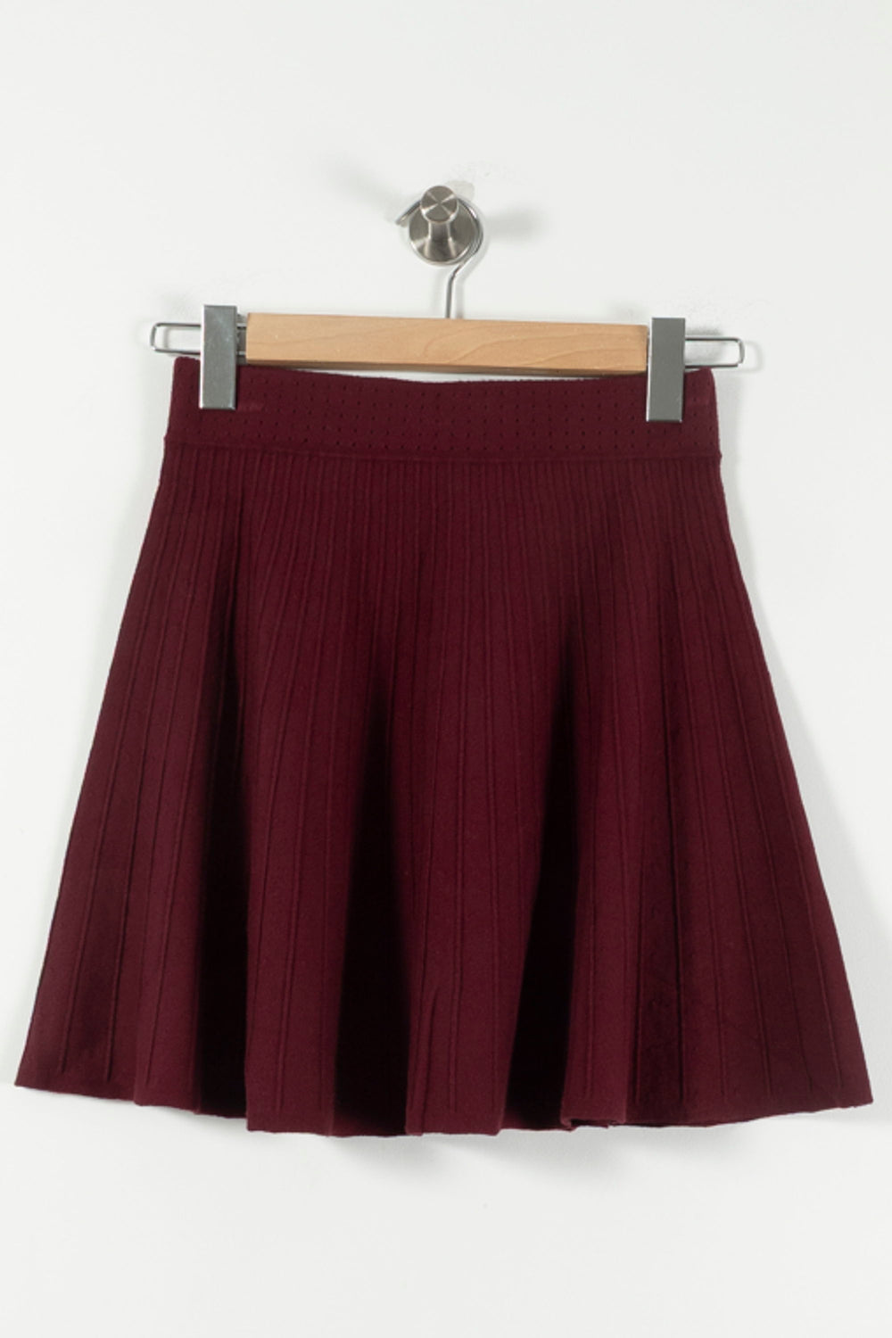 Jupe Plissée Bordeaux - Taille T.U. de la marque Petite Mendigote | PARAD89977 - Vendu par Paradigme - Image 2