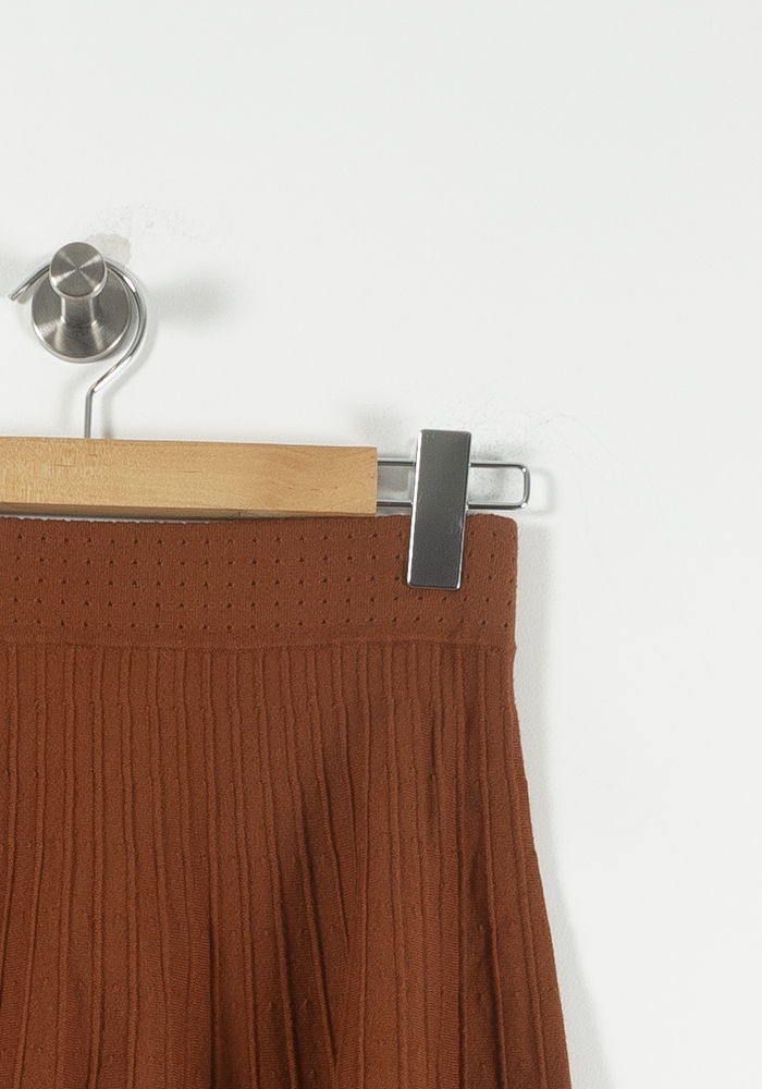 Jupe Plissée Marron - Taille T.U. de la marque Petite Mendigote | PARAD89986 - Vendu par Paradigme - Image 3