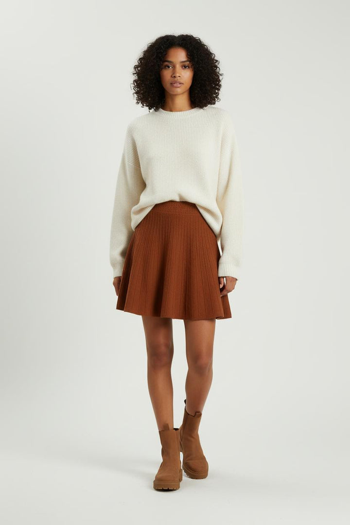 Jupe Plissée Marron - Taille T.U. de la marque Petite Mendigote | PARAD89986 - Vendu par Paradigme - Image 1