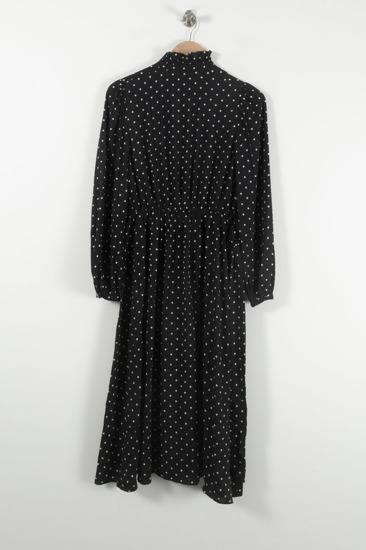 Robe Longue Noire et Blanche - Taille S/36 de la marque Petite Mendigote | PARAD89988 - Vendu par Paradigme - Image 4