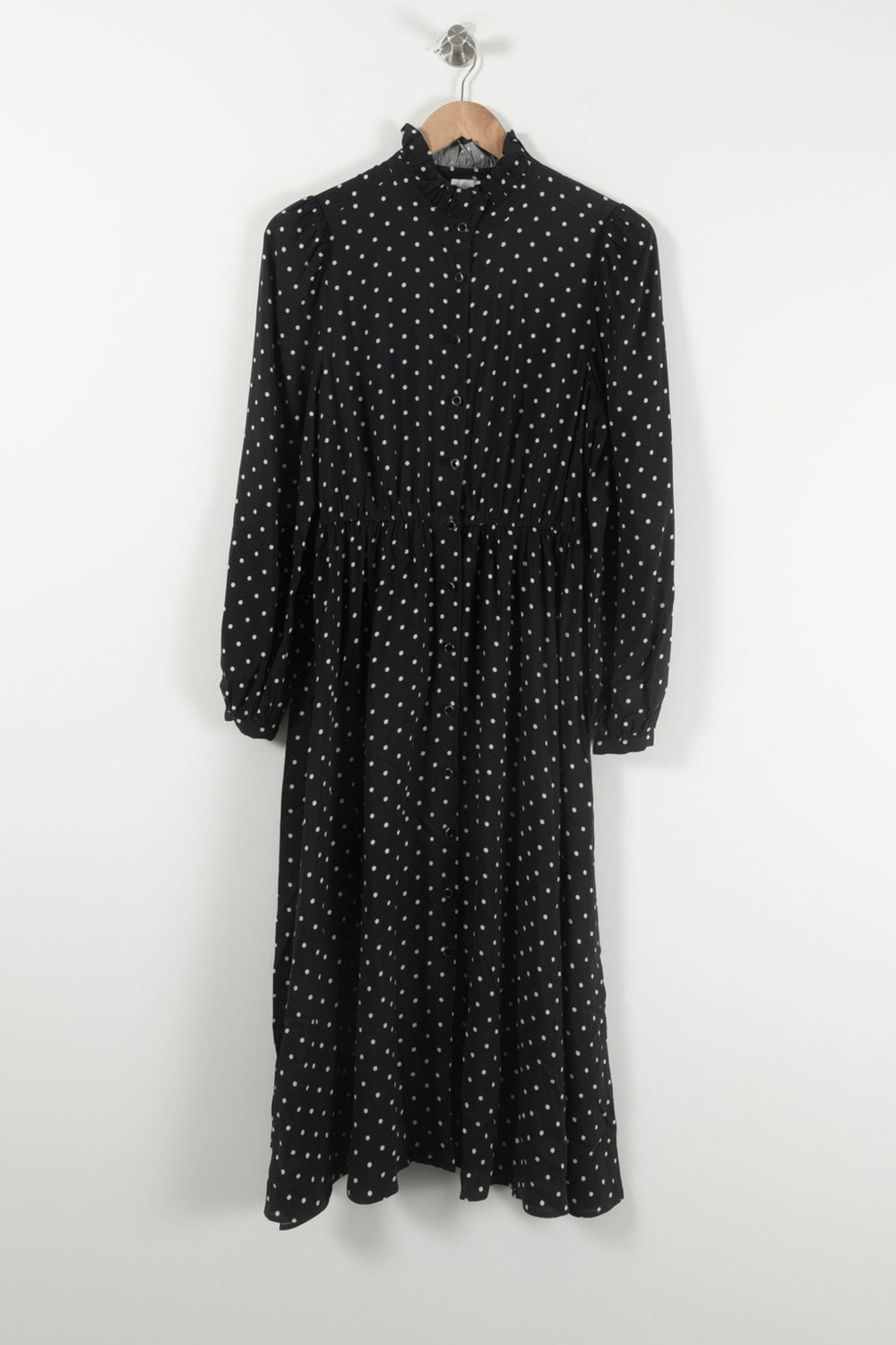 Robe Longue Noire et Blanche - Taille S/36 de la marque Petite Mendigote | PARAD89988 - Vendu par Paradigme - Image 2