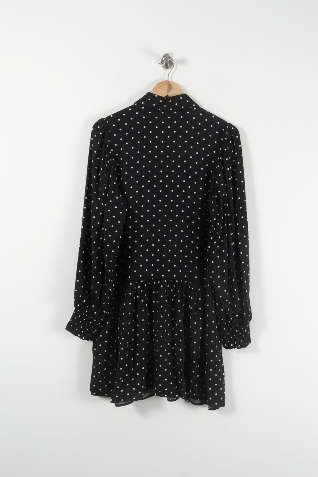 Robe Chemise Noire et Blanche - Taille S/36 de la marque Petite Mendigote | PARAD89990 - Vendu par Paradigme - Image 4