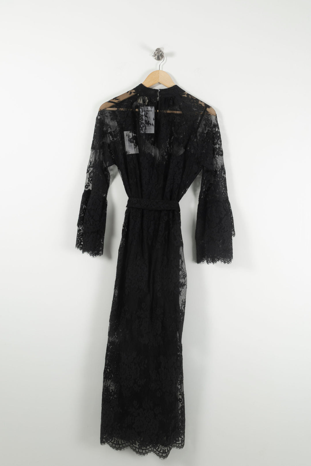 Robe Longue Noire - Taille S/36 de la marque Petite Mendigote | PARAD89996 - Vendu par Paradigme - Image 4