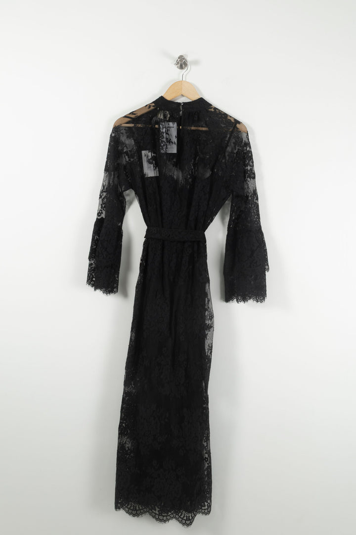 Robe Longue Noire - Taille S/36 de la marque Petite Mendigote | PARAD89996 - Vendu par Paradigme - Image 4