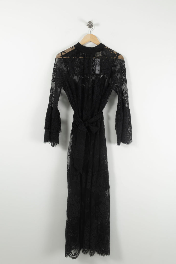 Robe Longue Noire - Taille S/36 de la marque Petite Mendigote | PARAD89996 - Vendu par Paradigme - Image 2