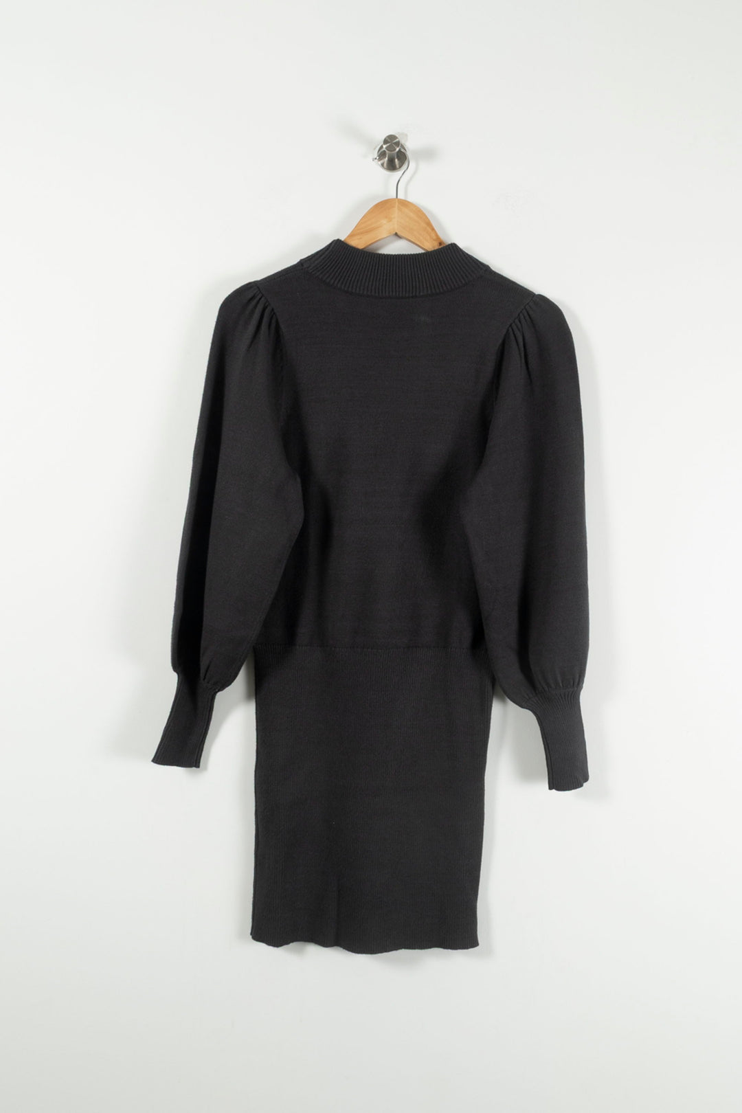 Robe Pull Grise - Taille S/36 de la marque Petite Mendigote | PARAD89998 - Vendu par Paradigme - Image 4
